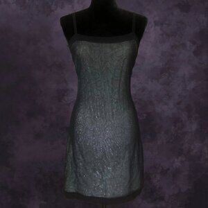 Vintage Byer Too! Glittery Snakeskin Dress